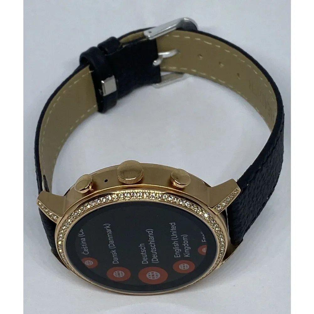 Fossil Gen 4 Authentic Digital Dial Smart Watch Custom Band FTW6011 DC498